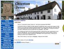 Tablet Screenshot of otterton.info